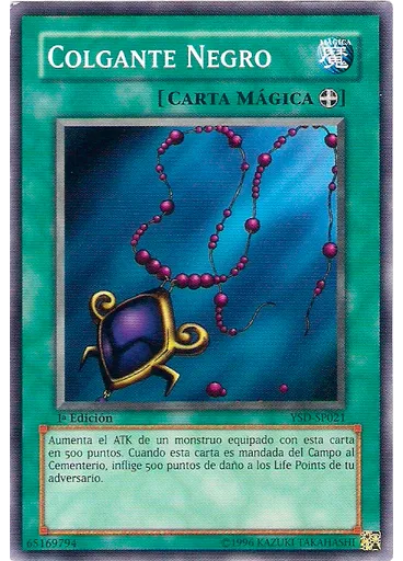 Colgante Negro