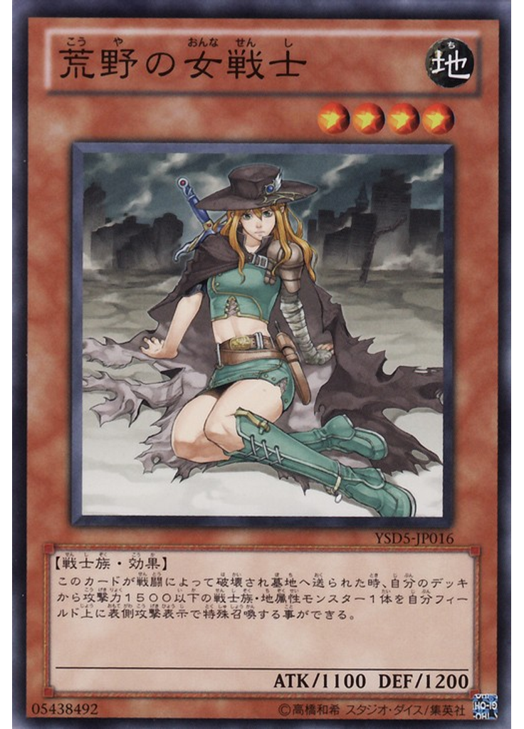 荒野の女戦士