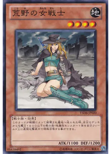 荒野の女戦士