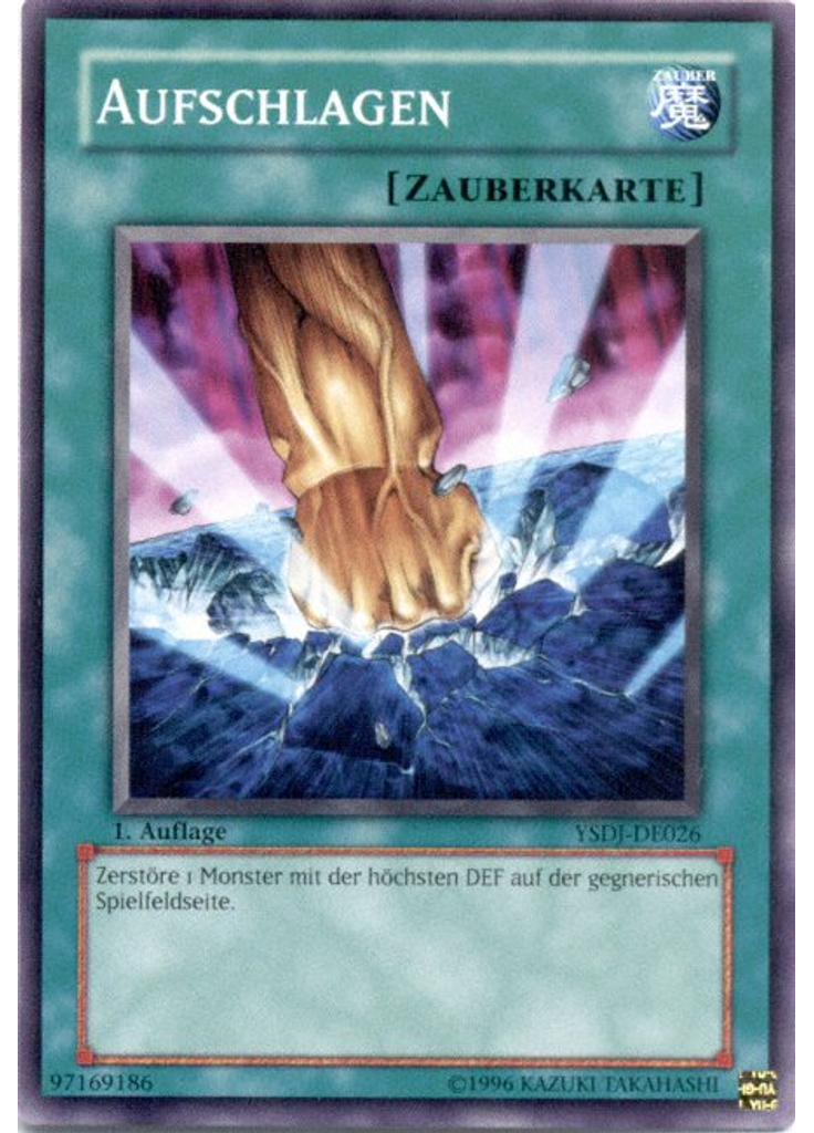 Aufschlagen