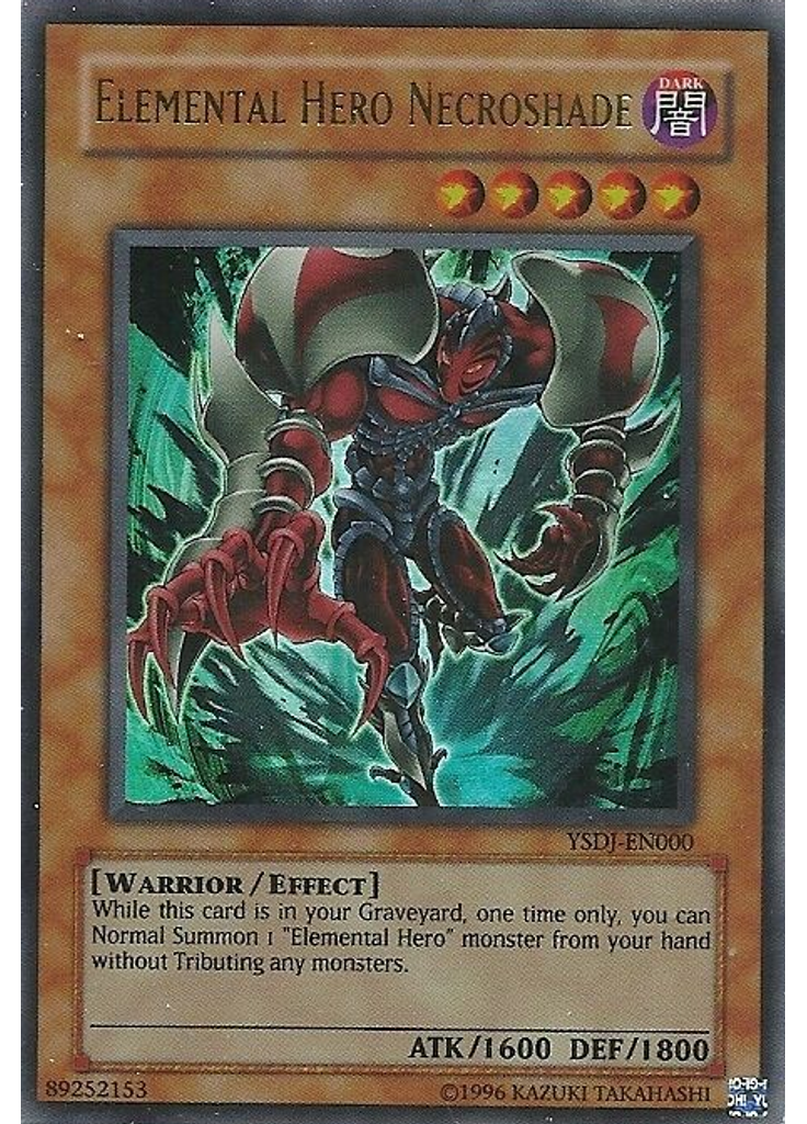 Elemental HERO Necroshade (Ultra Rare Unlimited)