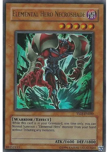 Elemental HERO Necroshade (Ultra Rare Unlimited)