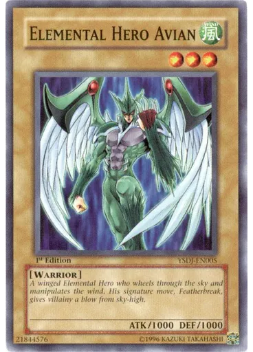 Elemental HERO Avian — Starter Deck: Jaden Yuki