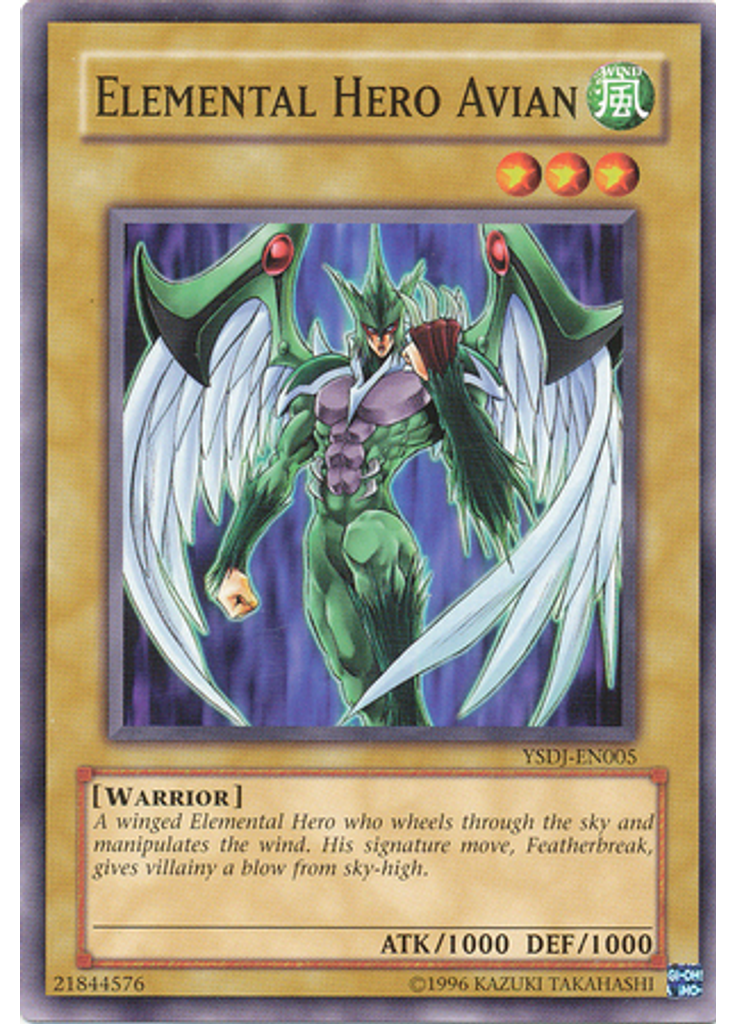 Elemental HERO Avian (Common Unlimited)