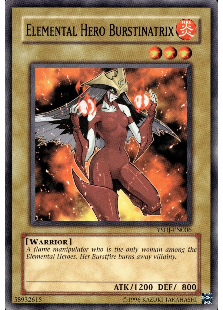 Elemental HERO Burstinatrix (Common Unlimited)
