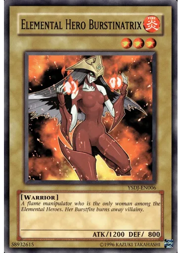 Elemental HERO Burstinatrix (Common Unlimited)