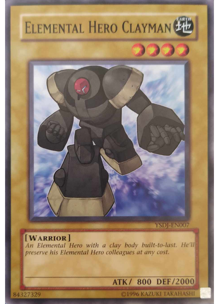 Elemental HERO Clayman (Common Unlimited)
