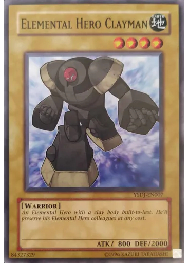 Elemental HERO Clayman (Common Unlimited)