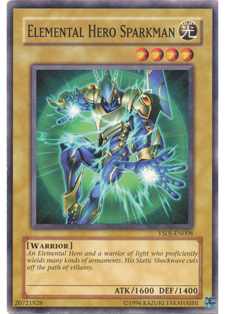 Elemental HERO Sparkman (Common Unlimited)