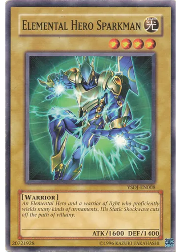 Elemental HERO Sparkman (Common Unlimited)
