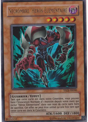 Nécrombre, HÉROS Élémentaire (Ultra Rare Unlimited)