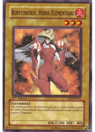 Burstinatrix, HÉROS Élémentaire — Deck de Démarrage: Jaden Yuki