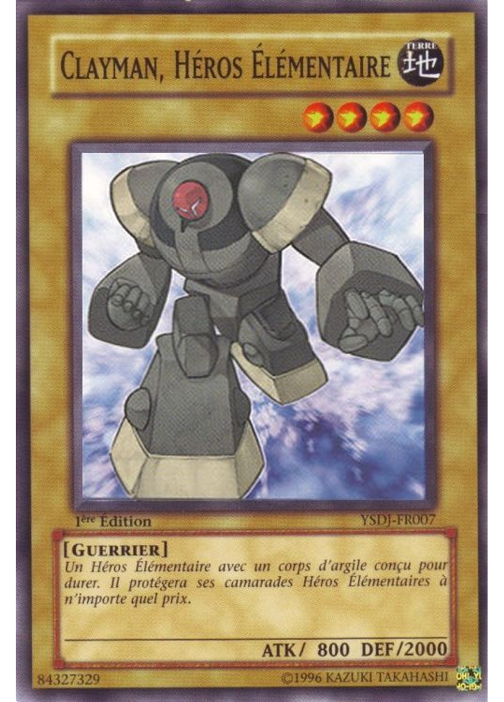 Clayman, HÉROS Élémentaire