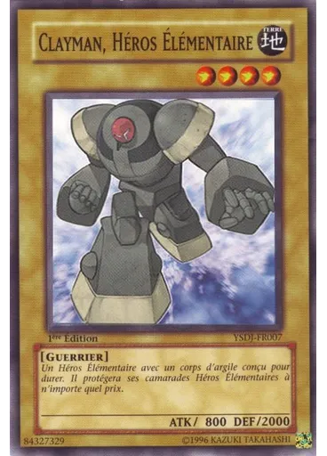 Clayman, HÉROS Élémentaire