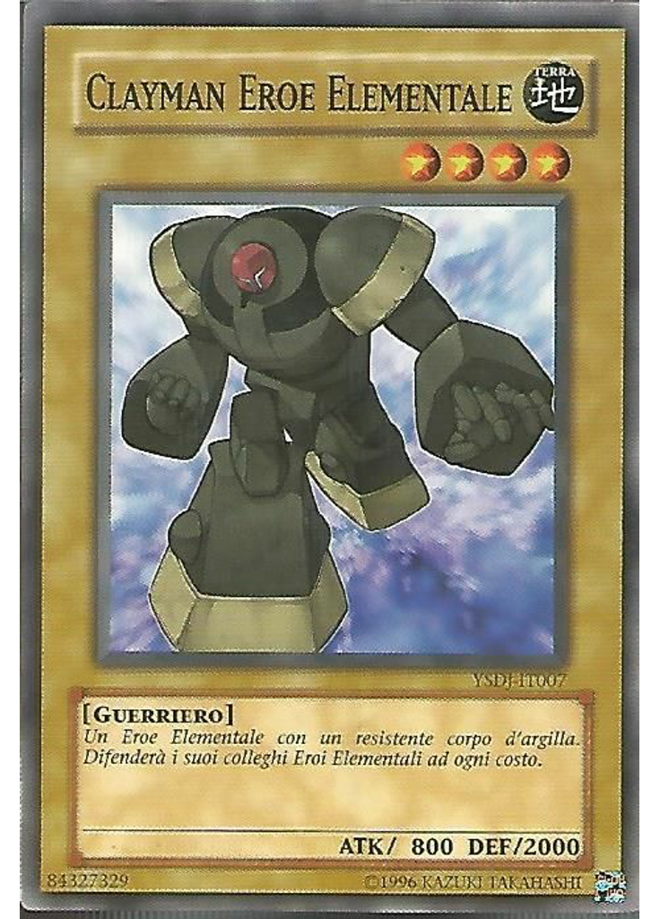 Clayman EROE Elementale (Common Unlimited)