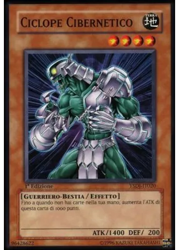 Ciclope Cibernetico — Starter Deck: Jaden Yuki
