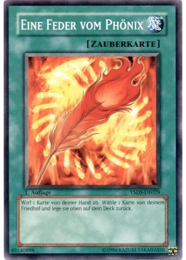 Eine Feder vom Phönix