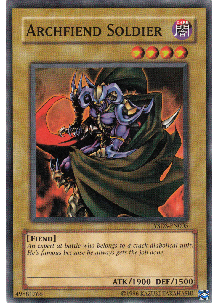 Archfiend Soldier (Common Unlimited)