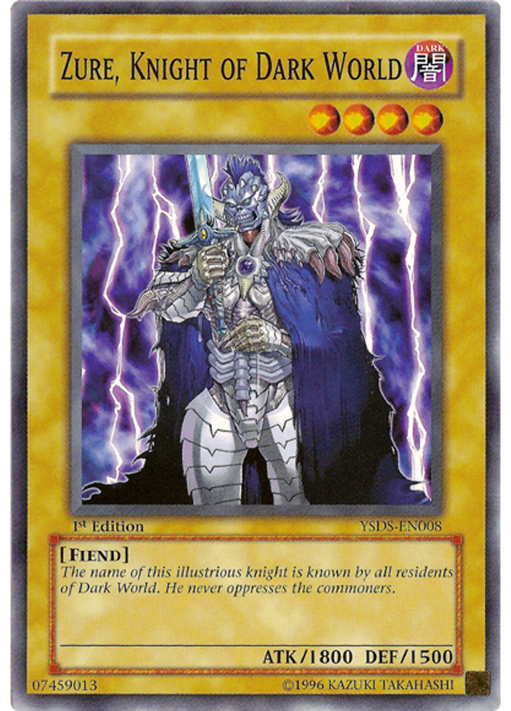 Zure, Knight of Dark World