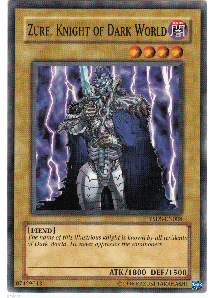 Zure, Knight of Dark World (Common Unlimited)