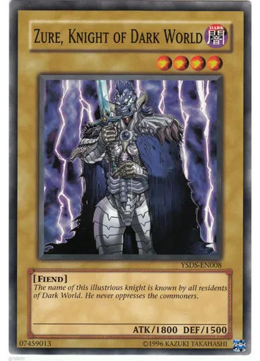 Zure, Knight of Dark World (Common Unlimited)