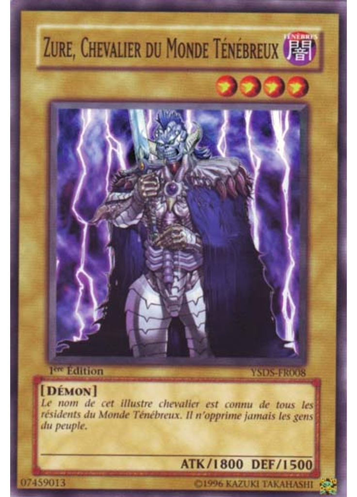 Zure, Chevalier du Monde Ténébreux