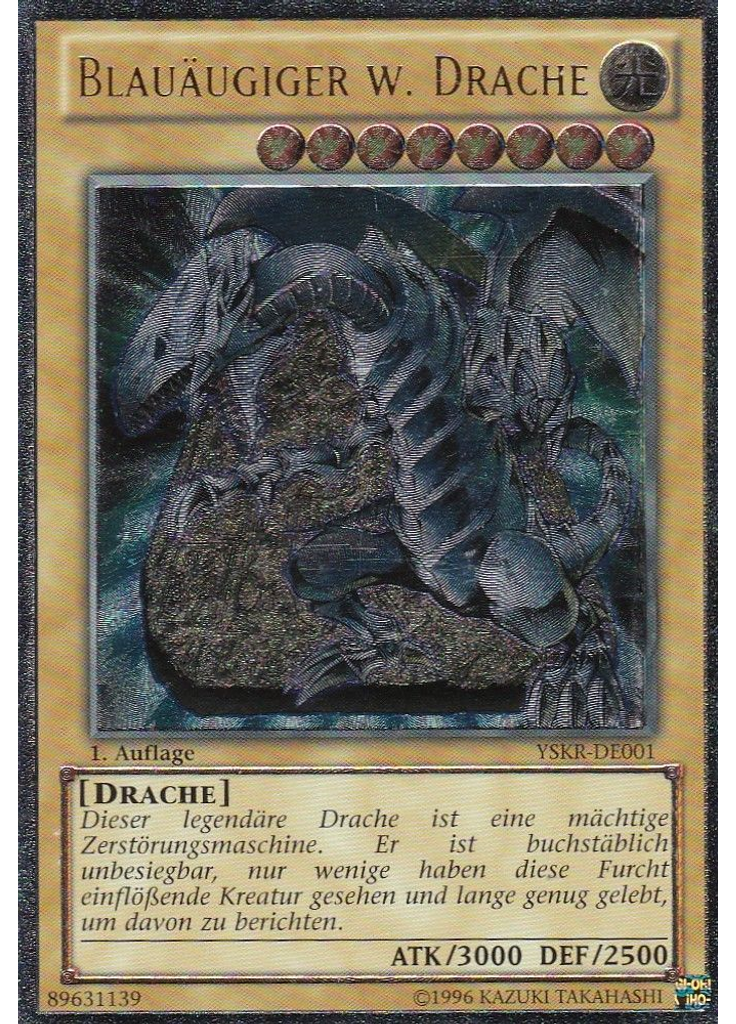 Blauäugiger w. Drache (Ultimate Rare 1st Edition)