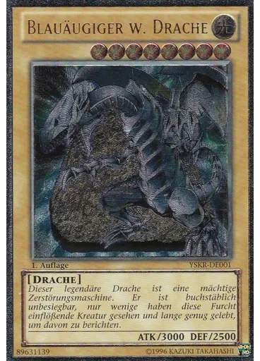 Blauäugiger w. Drache (Ultimate Rare 1st Edition)