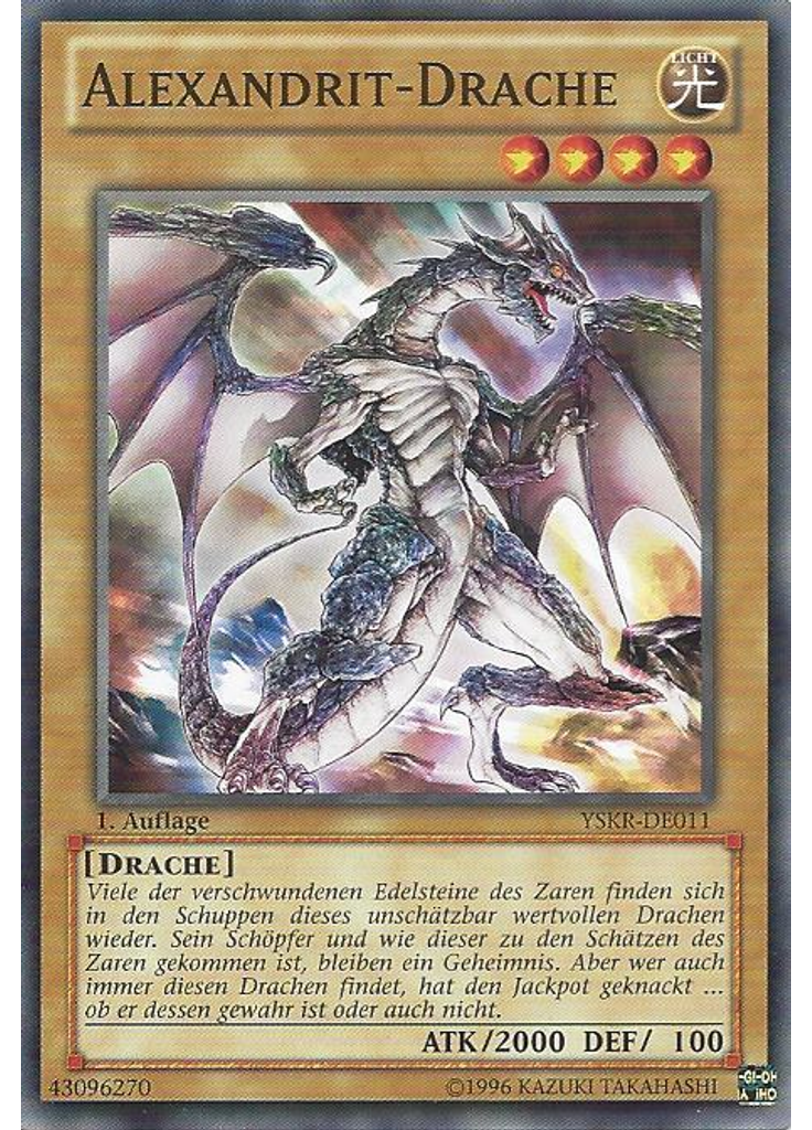 Alexandrit-Drache