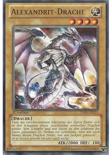 Alexandrit-Drache