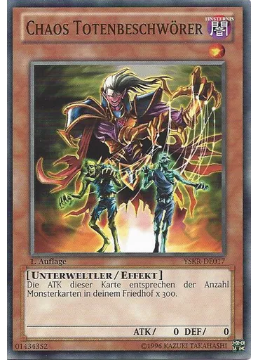 Chaos Totenbeschwörer — Starter Deck - Kaiba Reloaded