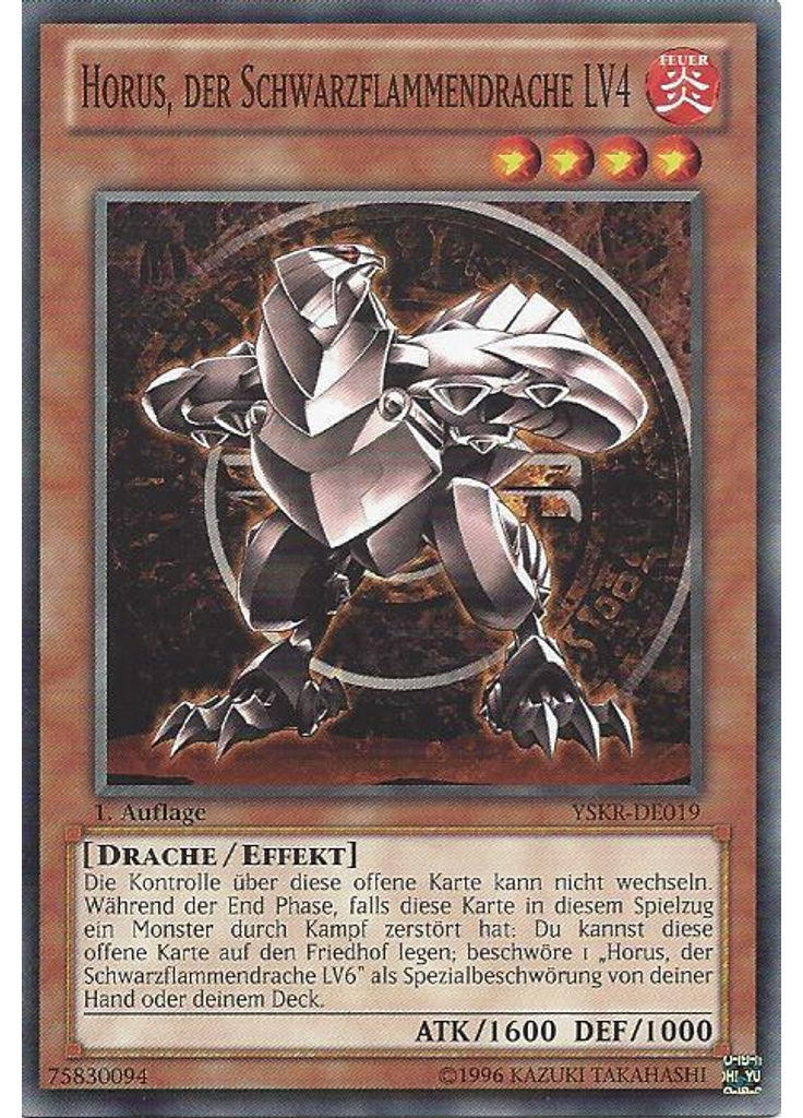 Horus, der Schwarzflammendrache LV4