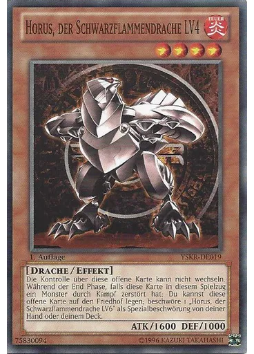 Horus, der Schwarzflammendrache LV4