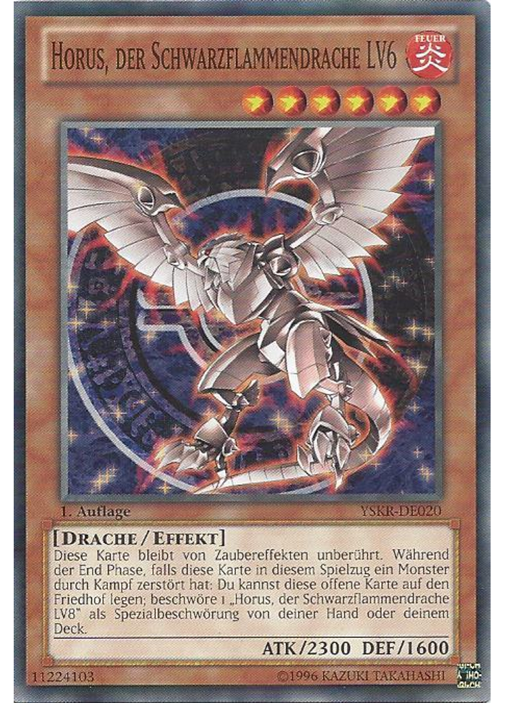 Horus, der Schwarzflammendrache LV6