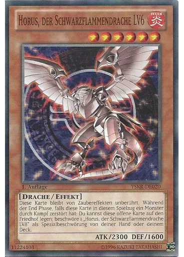 Horus, der Schwarzflammendrache LV6