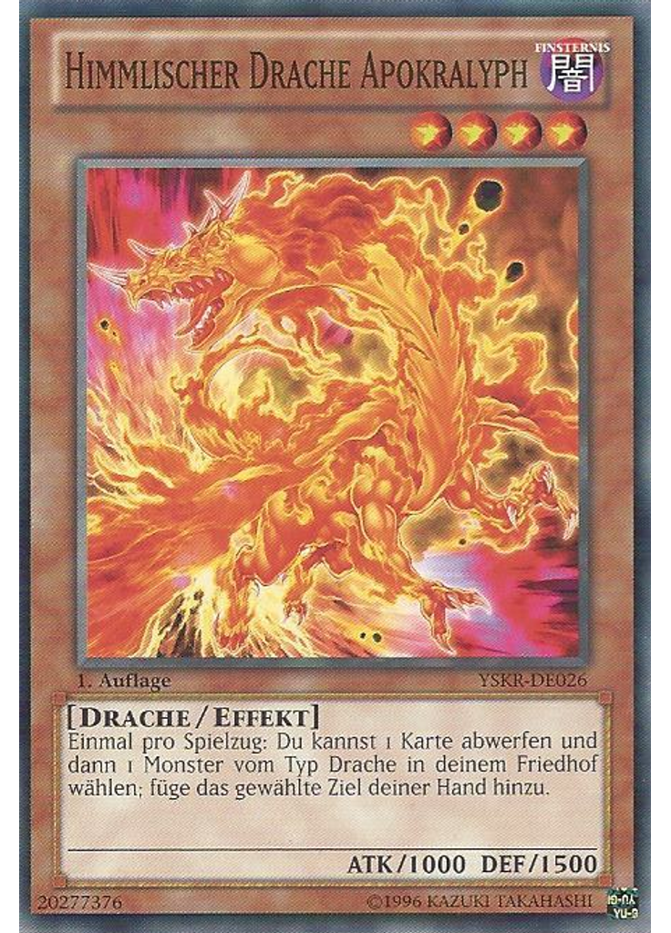 Himmlischer Drache Apokralyph