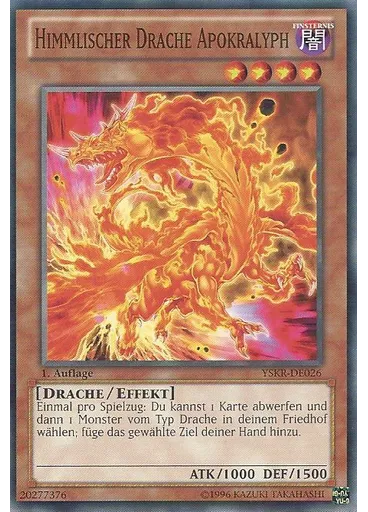 Himmlischer Drache Apokralyph