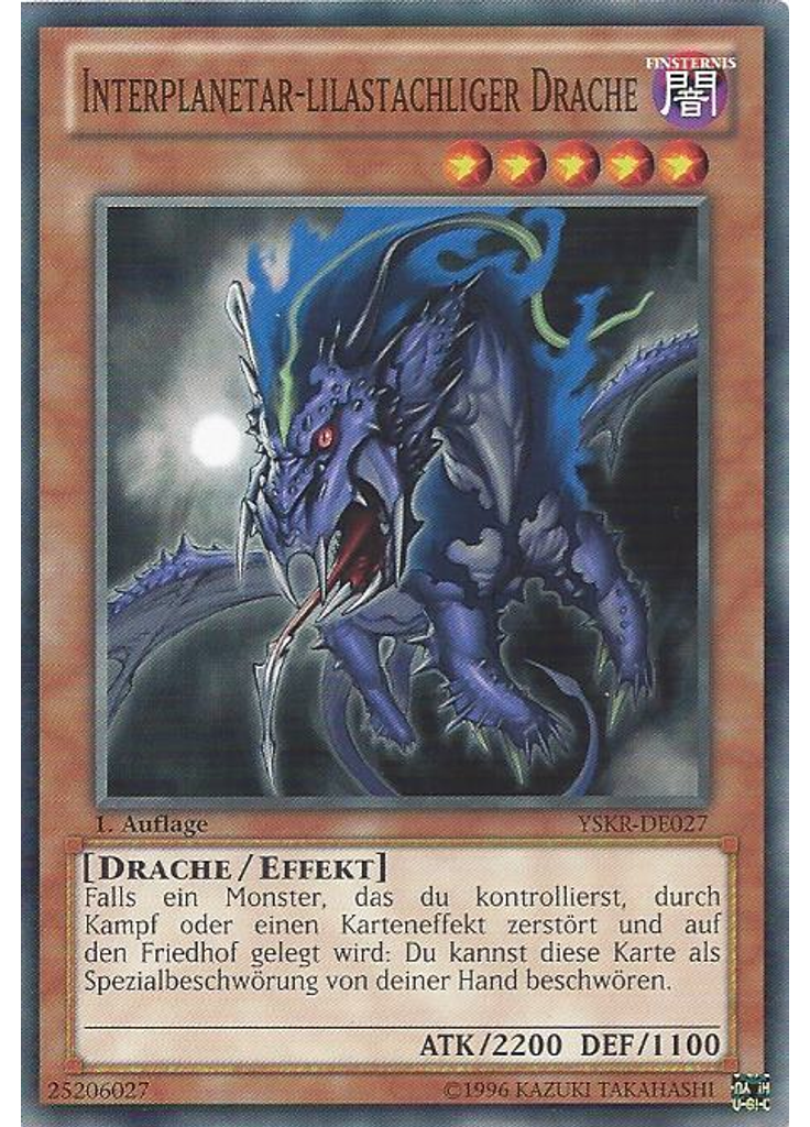 Interplanetar-lilastachliger Drache