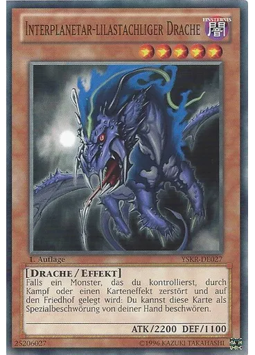 Interplanetar-lilastachliger Drache