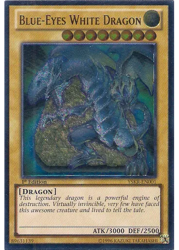 Blue-Eyes White Dragon (Ultimate Rare 1st Edition)
