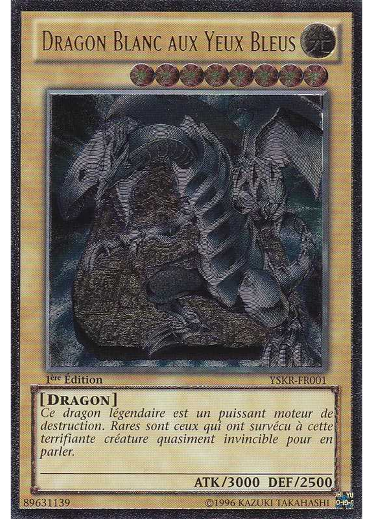 Dragon Blanc aux Yeux Bleus (Ultimate Rare 1st Edition)