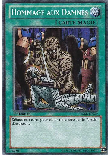 Hommage aux Damnés