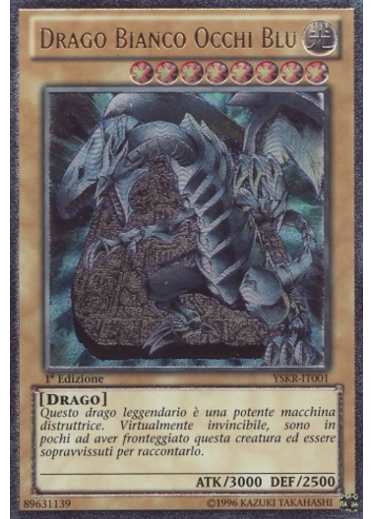 Drago Bianco Occhi Blu (Ultimate Rare 1st Edition)