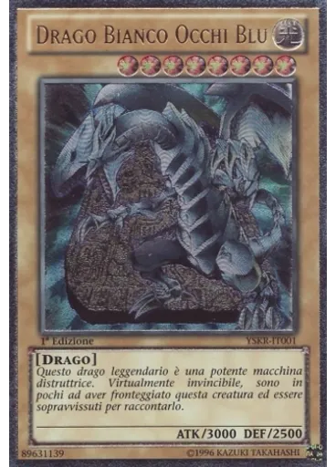 Drago Bianco Occhi Blu (Ultimate Rare 1st Edition)