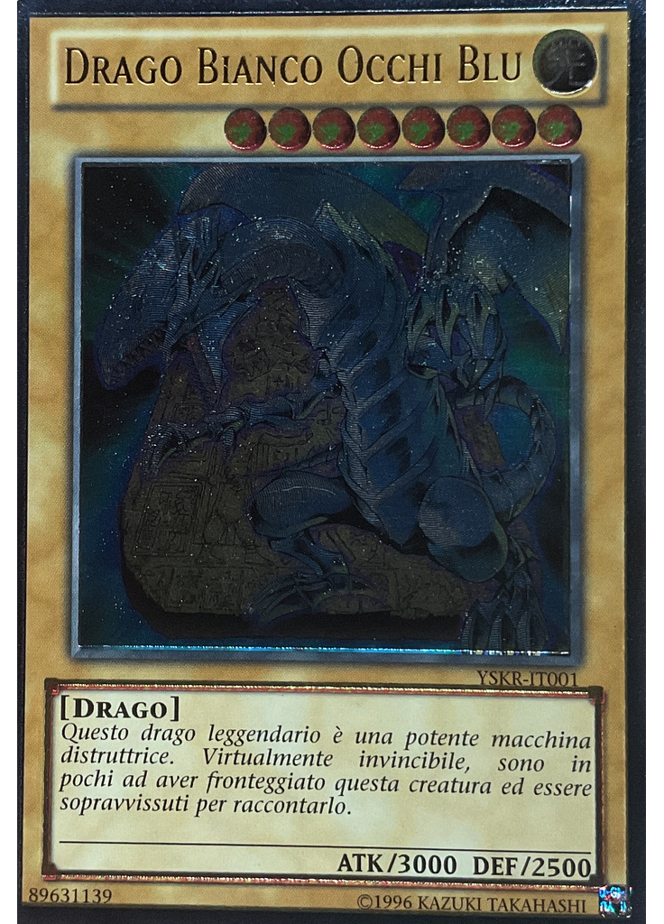 Drago Bianco Occhi Blu (Ultimate Rare Unlimited)