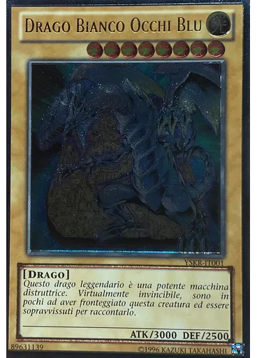 Drago Bianco Occhi Blu (Ultimate Rare Unlimited)