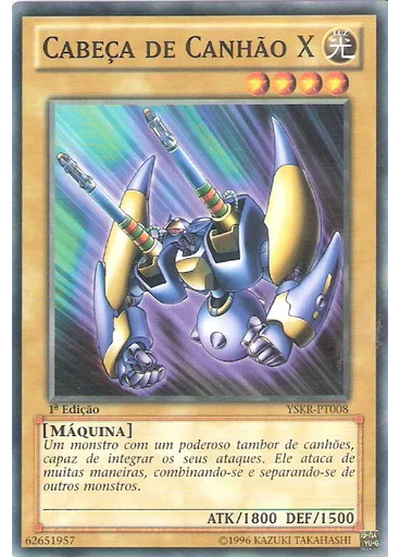 Cabeça de Canhão X
