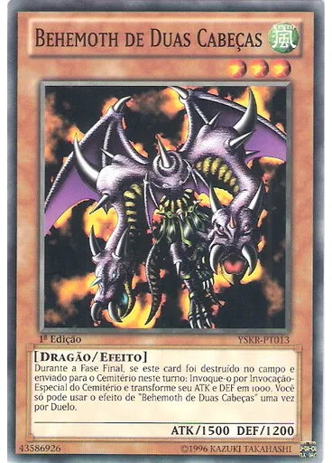 Behemoth de Duas Cabeças — Deck Inicial - Kaiba Reloaded