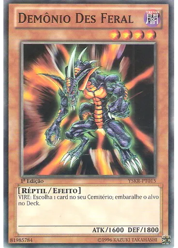Demônio Des Feral — Deck Inicial - Kaiba Reloaded