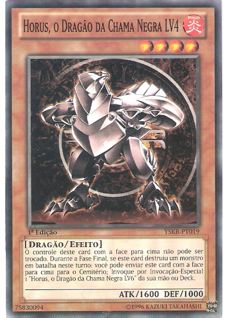 Horus, o Dragão da Chama Negra LV4